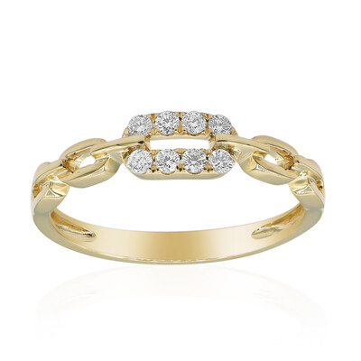 Anello in oro con Diamante SI2 (H) (CIRARI)