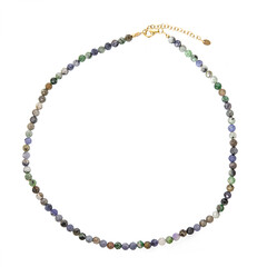 Collana in argento con Tanzanite (non riscaldata)