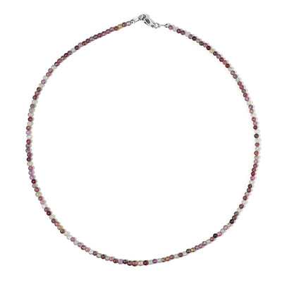 Collana in argento con Rubino del Madagascar