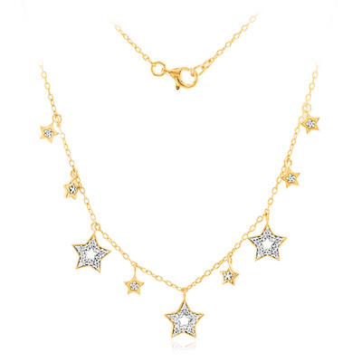 Collana in argento con Diamante I2 (I)