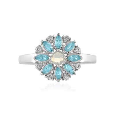 Anello in argento con Opale di Welo