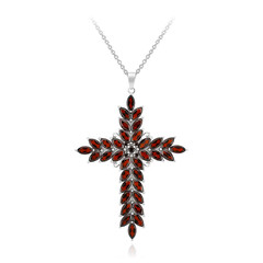 Collana in argento con Granato