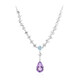 Collana in argento con Ametista
