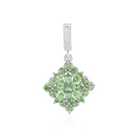 Ciondolo in argento con Tsavorite