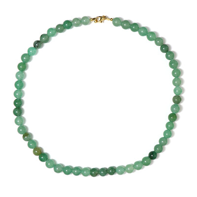 Collana in argento con Avventurina Verde