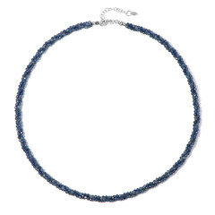 Collana in argento con Zaffiro Blu