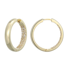 Orecchini in argento con Zircone (Adela Silber)