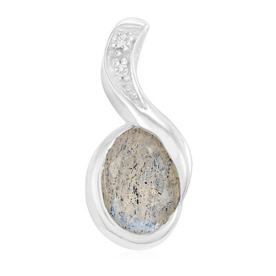 Ciondolo in argento con Labradorite