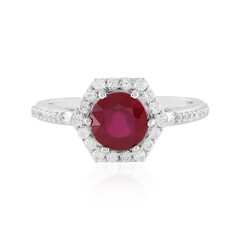 Anello in argento con Rubino Bemainty