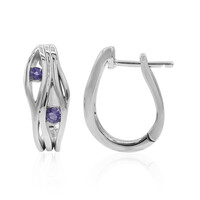 Orecchini in argento con Iolite (TPC)