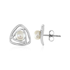 Orecchini in argento con Perla di Acqua Dolce