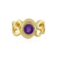 Anello in argento con Ametista Uruguay