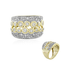 Anello in oro con Diamante SI2 (H) (de Melo)