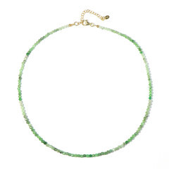 Collana in argento con Tsavorite