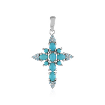 Ciondolo in argento con Turchese Sleeping Beauty
