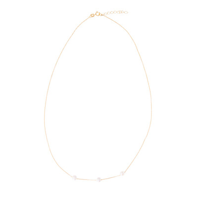 Collana in argento con Perla di Acqua Dolce (Joias do Paraíso)