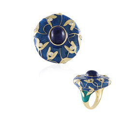 Anello in argento con Sodalite (Adela Silber)