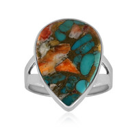 Anello in argento con Gemma