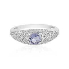 Anello in argento con Tanzanite (non riscaldata)