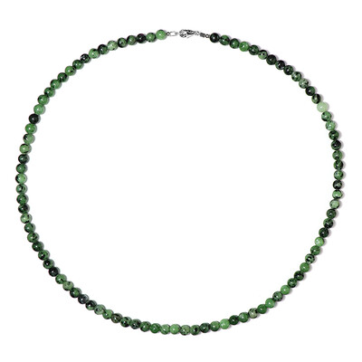 Collana in argento con Rubino Zoisite