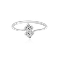 Anello in argento con Diamante I2 (I)