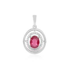 Ciondolo in argento con Rubino Bemainty
