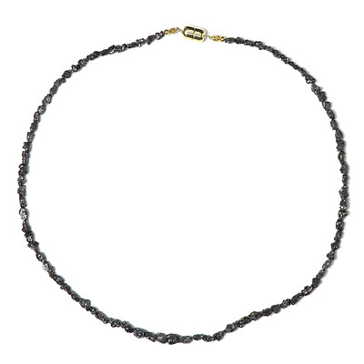 Collana in argento con Diamante Nero (Adela Silber)