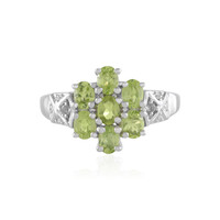 Anello in argento con Peridoto