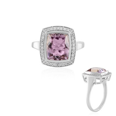 Anello in argento con Ametrina