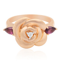 Anello in argento con Rodolite (Remy Rotenier)