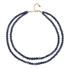 Collana in argento con Zaffiro Blu