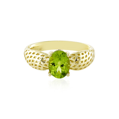 Anello in oro con Peridoto (Ornaments by de Melo)