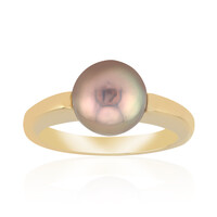 Anello in argento con Perla Ming (TPC)
