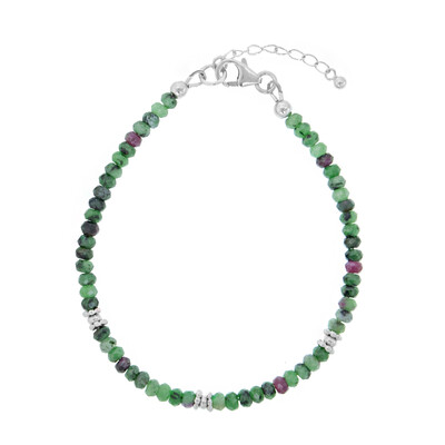 Bracciale in argento con Rubino Zoisite