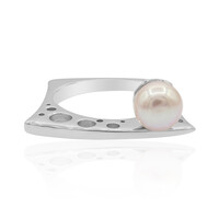 Anello in argento con Perla di Acqua Dolce (TPC)