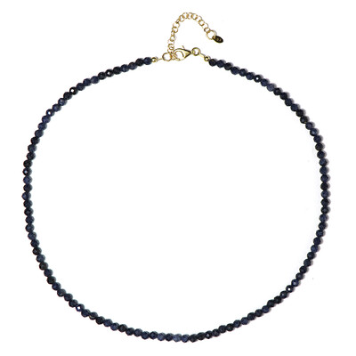 Collana in argento con Zaffiro Blu