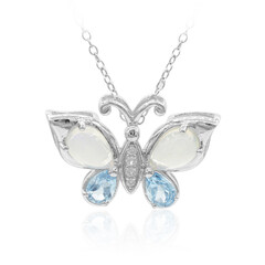 Collana in argento con Opale di Welo