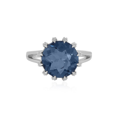 Anello in argento con Fluorite Cangiante