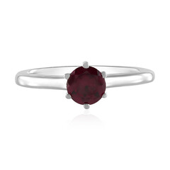 Anello in argento con Rodolite
