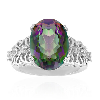 Anello in argento con Quarzo Mistico