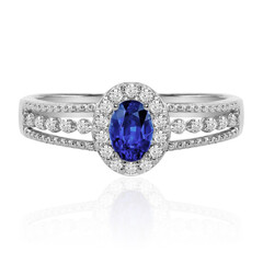 Anello in argento con Tanzanite