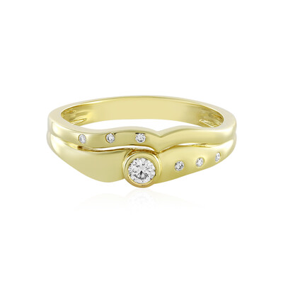 Anello in oro con Diamante Flawless (F) (LUCENT DIAMONDS)