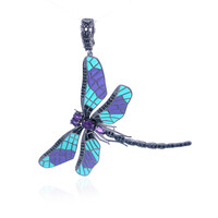 Collana in argento con Ametista Zambiana (Dallas Prince Designs)