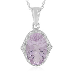 Collana in argento con Ametista Rose de France