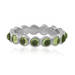 Anello in argento con Peridoto