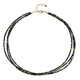 Collana in argento con Spinello Nero