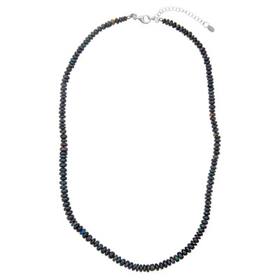 Collana in argento con Opale Mezezo