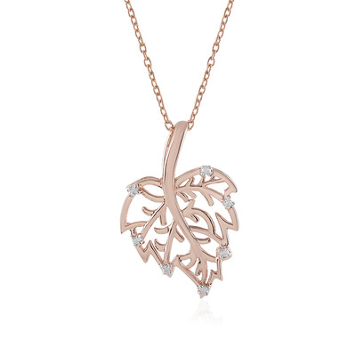 Collana in argento con Diamante I3 (J)