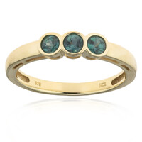 Anello in oro con Alessandrite (CUSTODANA)
