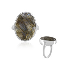 Anello in argento con Labradorite